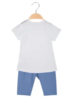 Hope Star Completo da neonata 2 pezzi con t-shirt e pinocchietti