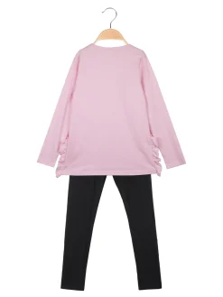 Hope Star Completo 2 pezzi da bambina con leggings a costine