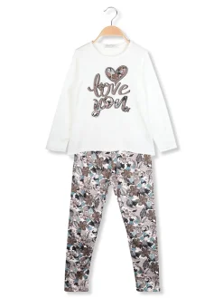 Hope Star Completo 2 pezzi da ragazza con stampa