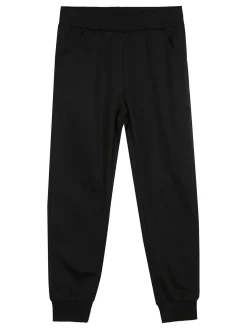 Hope Star Completo tuta 3 pezzi da bambina con cappuccio e zip - nero