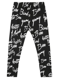 Hope Star Leggings da bambina con scritte