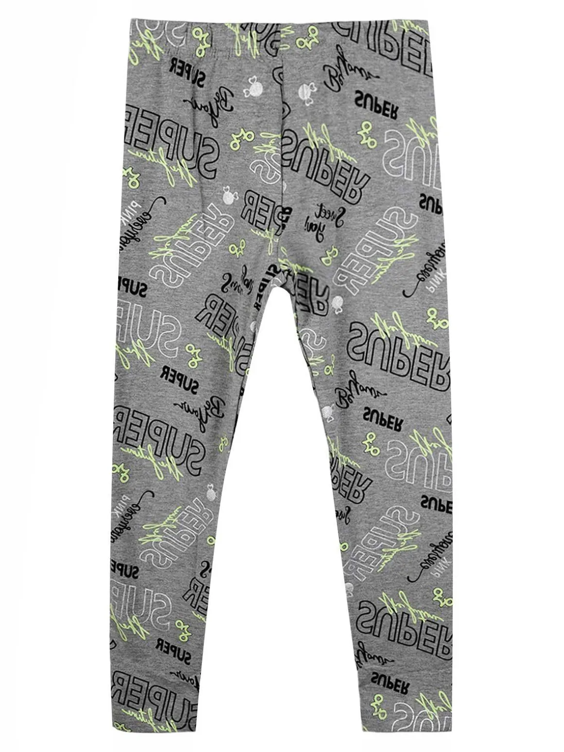 Hope Star Leggings da bambina con scritte