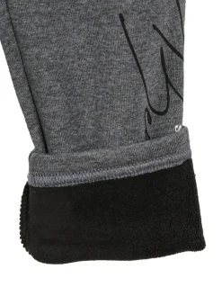 Hope Star Leggings felpati da bambina - grigio scuro