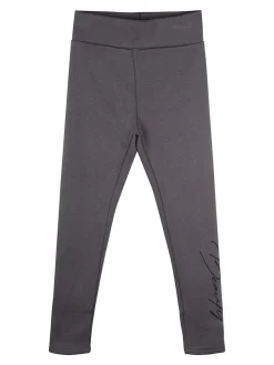 Hope Star Leggings felpati da bambina - antracite