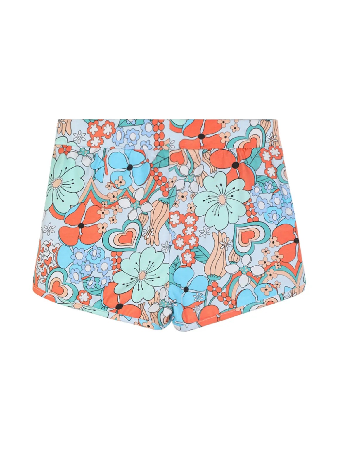Hope Star Shorts in cotone da bambina con stampe