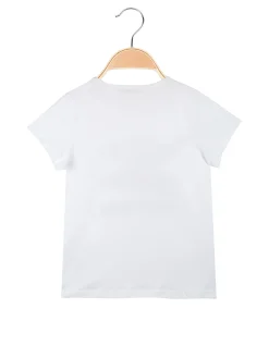 Hope Star T-shirt da bambina in cotone con stampa cuori
