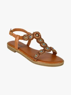 Hosis Sandali donna bassi con perline