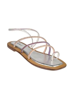 Hosis Sandali donna infrapollice con strass