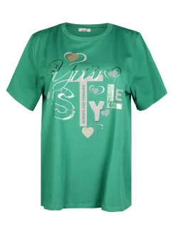 H20 T-shirt donna con stampa taglie forti
