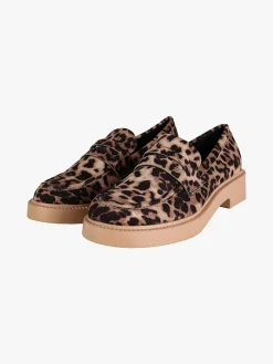 Ideal Shoes Mocassini donna maculati