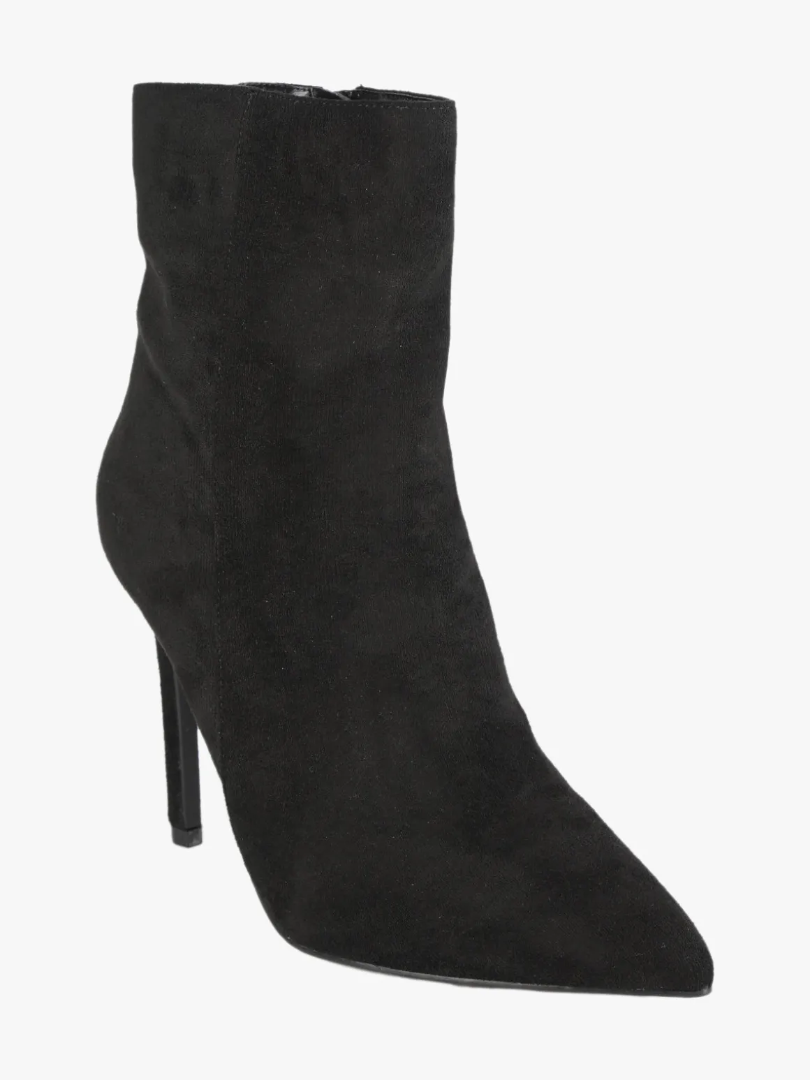 Ideal Shoes Tronchetti scamosciati donna con tacco