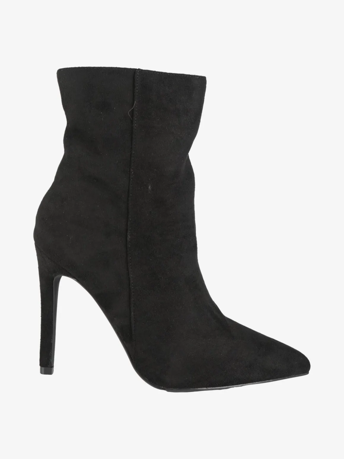 Ideal Shoes Tronchetti scamosciati donna con tacco
