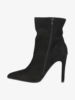 Ideal Shoes Tronchetti scamosciati donna con tacco
