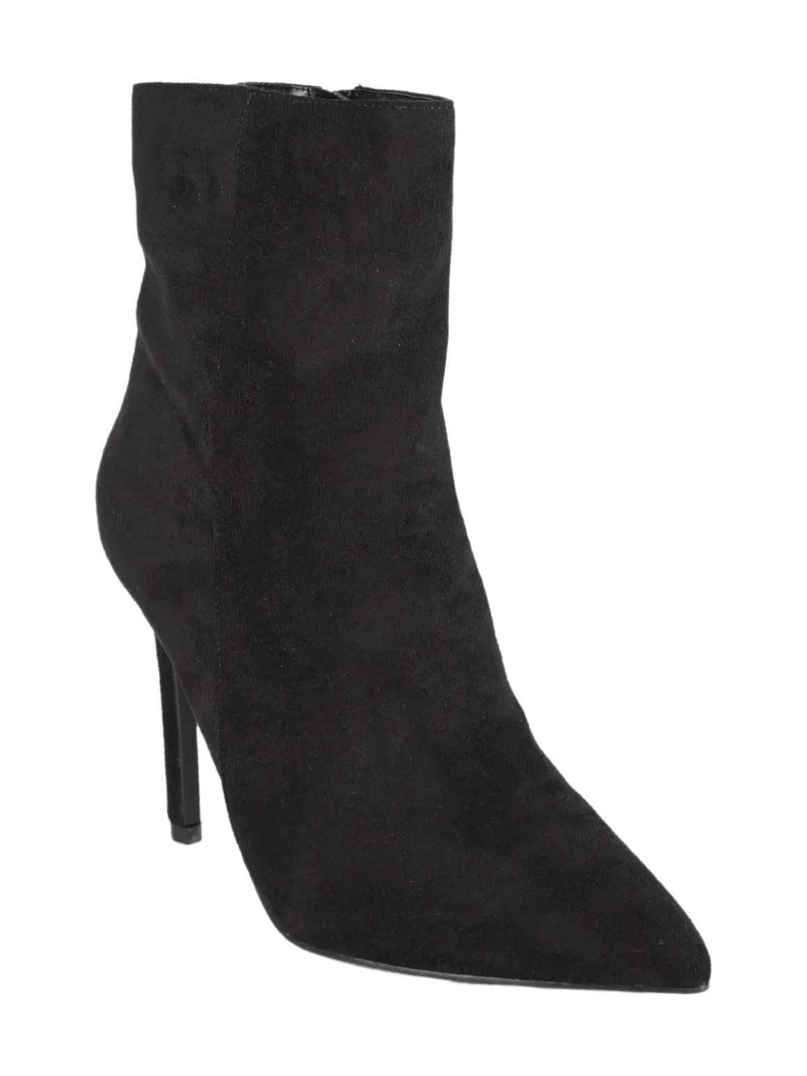 Ideal Shoes Tronchetti scamosciati donna con tacco