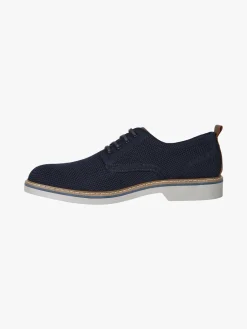 Igi&Co Francesine stringate da uomo in maglia - blu scuro