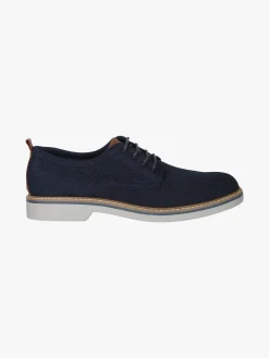 Igi&Co Francesine stringate da uomo in maglia - blu scuro