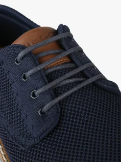 Igi&Co Francesine stringate da uomo in maglia - blu scuro