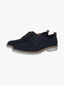 Igi&Co Francesine stringate da uomo in maglia - blu scuro