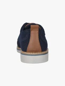 Igi&Co Francesine stringate da uomo in maglia - blu scuro