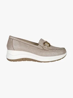 Igi&Co Mocassini donna in pelle con zeppa