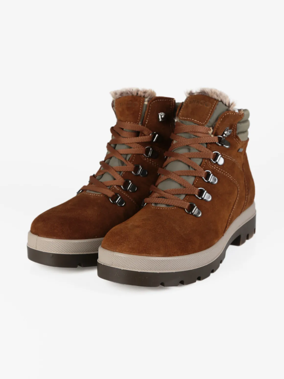 Igi&Co Scarponcini in pelle scamosciata donna