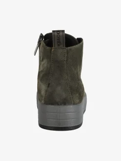 Igi&Co Sneakers alte in pelle scamosciata da donna con lacci e zip