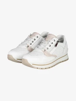 Igi&Co Sneakers casual in pelle da donna con zip e lacci