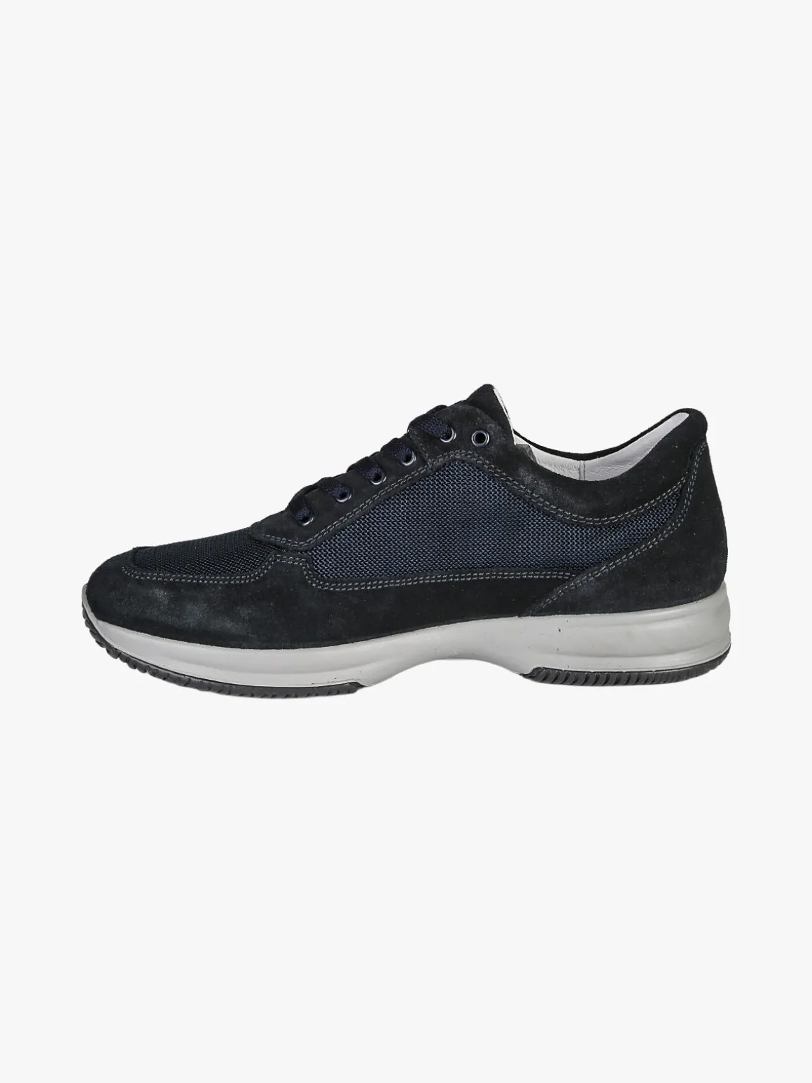 Igi&Co Sneakers da uomo in pelle scamosciata - blu scuro