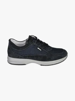 Igi&Co Sneakers da uomo in pelle scamosciata - blu scuro