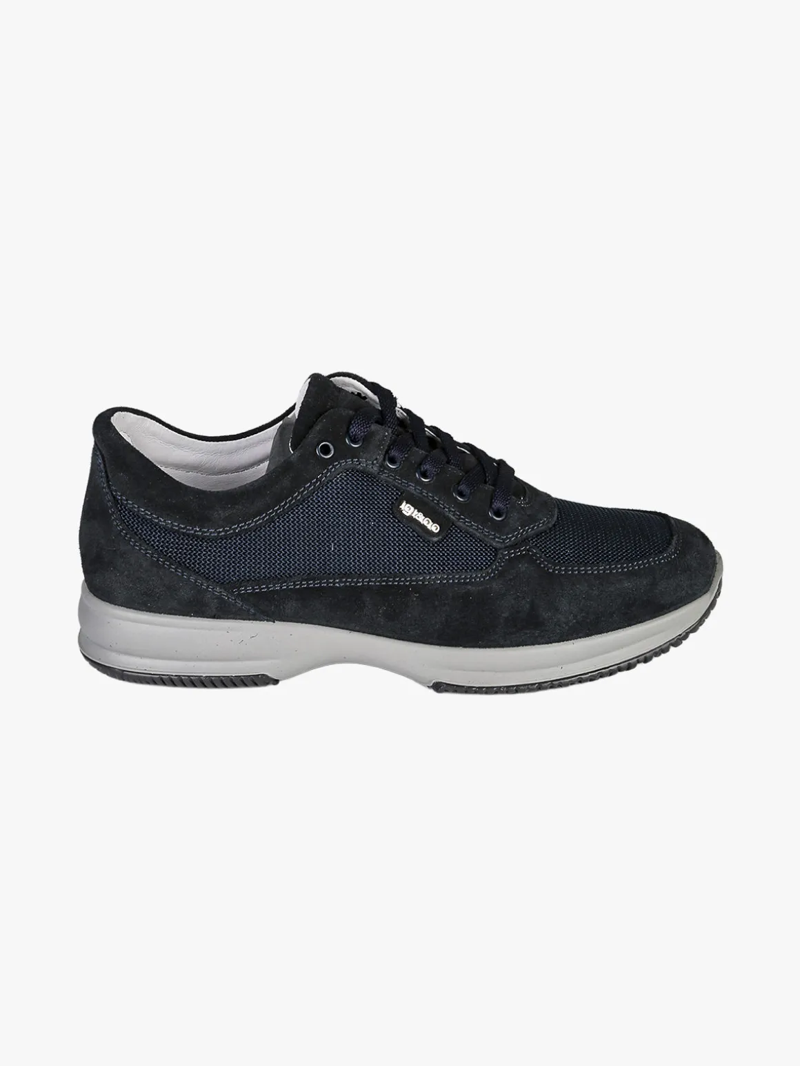 Igi&Co Sneakers da uomo in pelle scamosciata - blu scuro