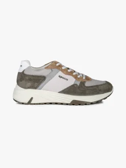Igi&Co Sneakers da uomo in pelle scamosciata con suola alta