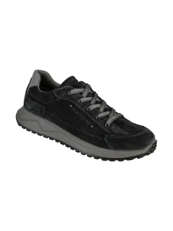 Igi&Co Sneakers da uomo in pelle scamosciata - blu scuro