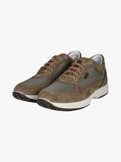 Igi&Co Sneakers da uomo in pelle scamosciata e tessuto
