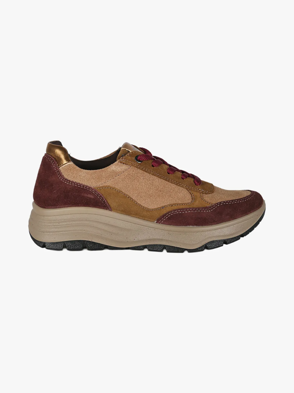 Igi&Co Sneakers donna in pelle scamosciata - multicolore
