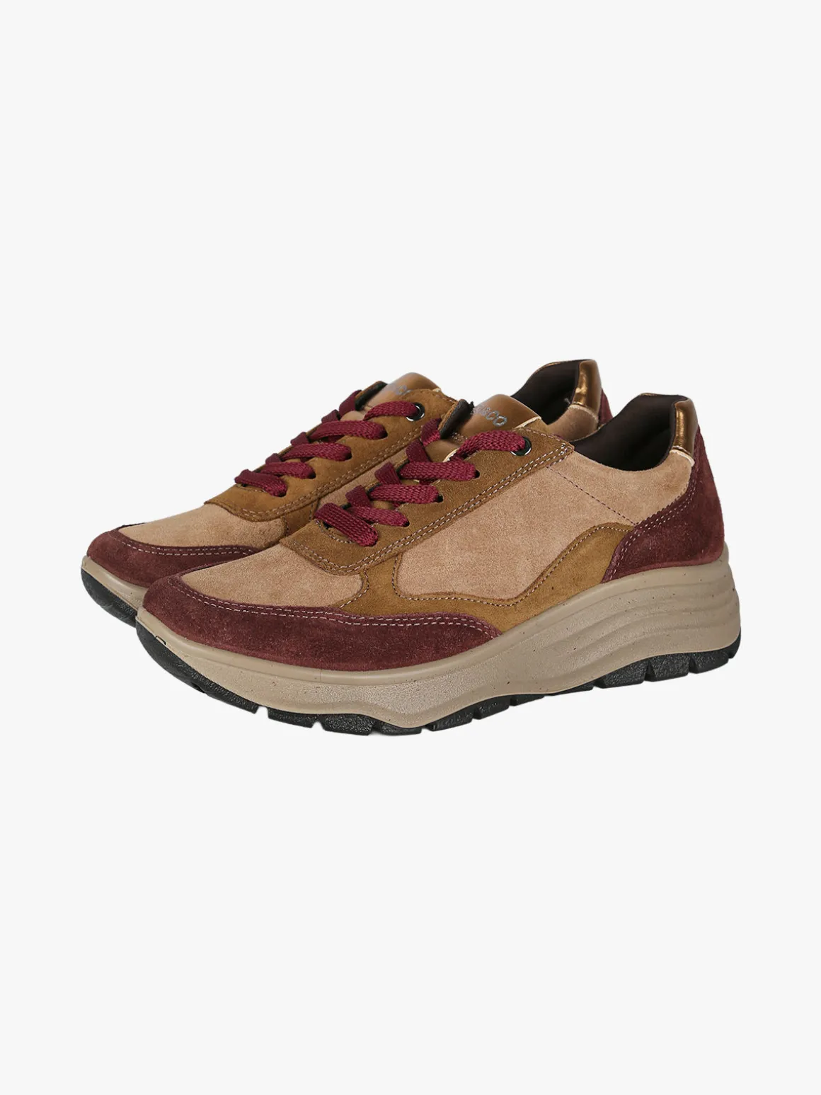 Igi&Co Sneakers donna in pelle scamosciata - multicolore