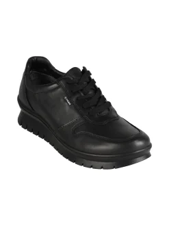 Igi&Co Sneakers donna in pelle con suola alta