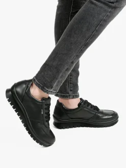 Igi&Co Sneakers donna in pelle con suola alta