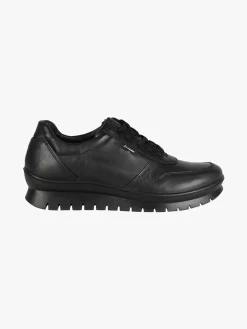 Igi&Co Sneakers donna in pelle con suola alta