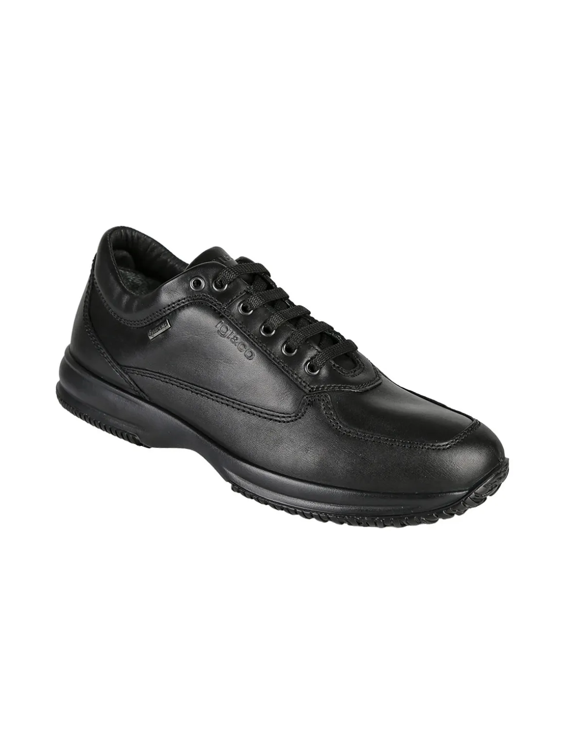 Igi&Co Sneakers in pelle da uomo - nero