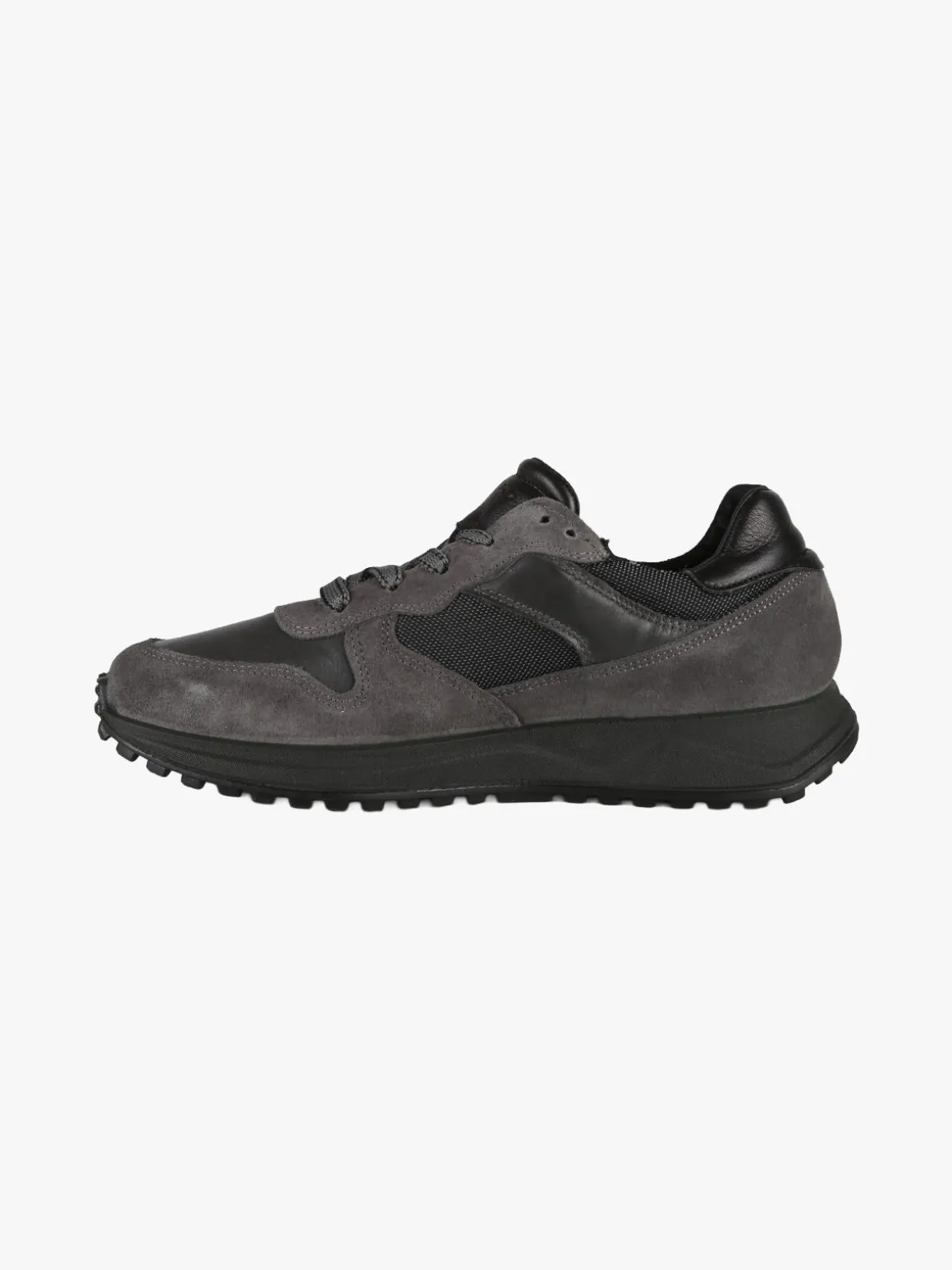 Igi&Co Sneakers stringate da uomo in pelle - antracite
