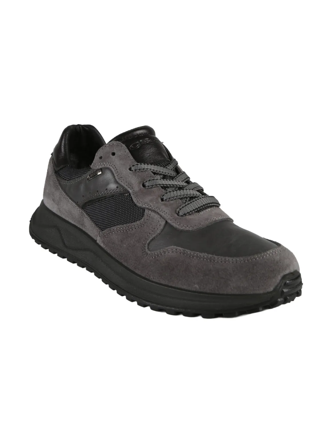 Igi&Co Sneakers stringate da uomo in pelle - antracite