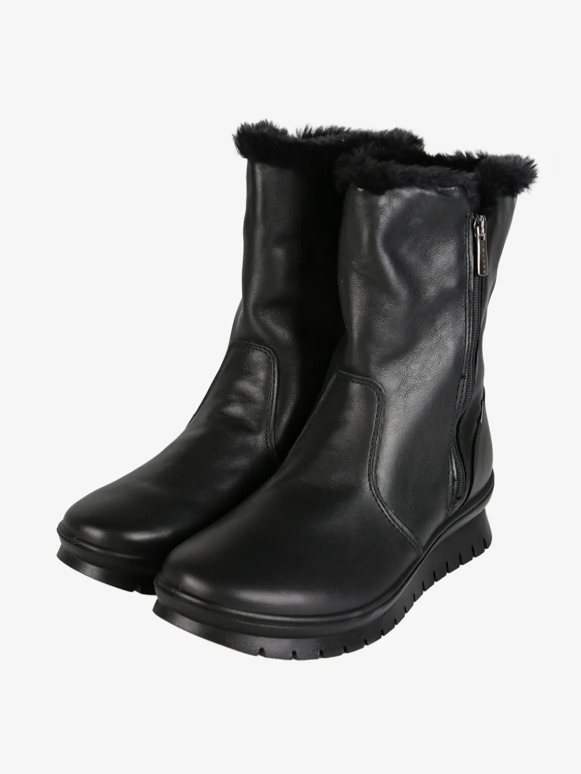 Igi&Co Stivaletti donna in pelle con interno in ecopelo