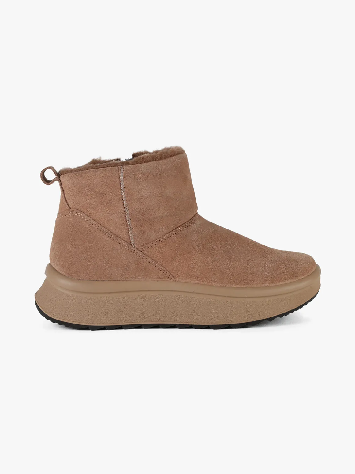 Igi&Co Stivaletti donna in pelle scamosciata con platform