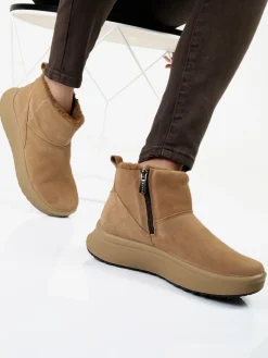 Igi&Co Stivaletti donna in pelle scamosciata con platform