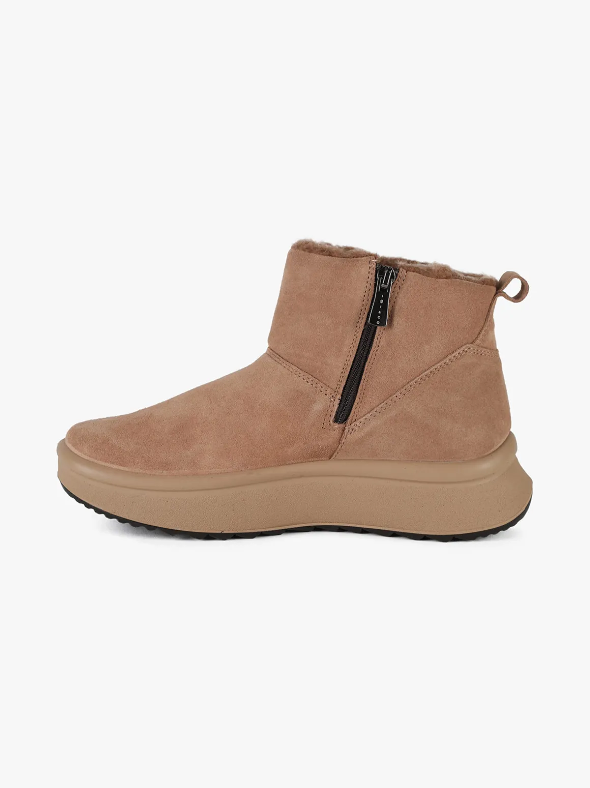 Igi&Co Stivaletti donna in pelle scamosciata con platform