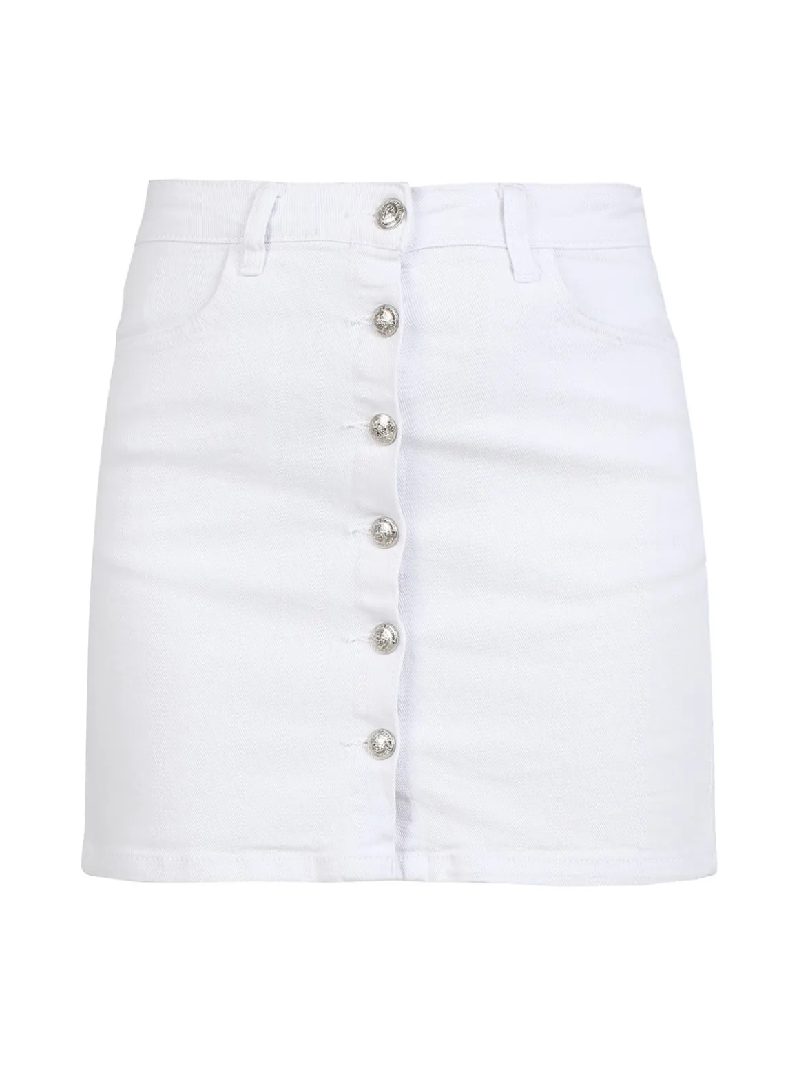 I Jeans Gonna in jeans da donna con bottoni decorati