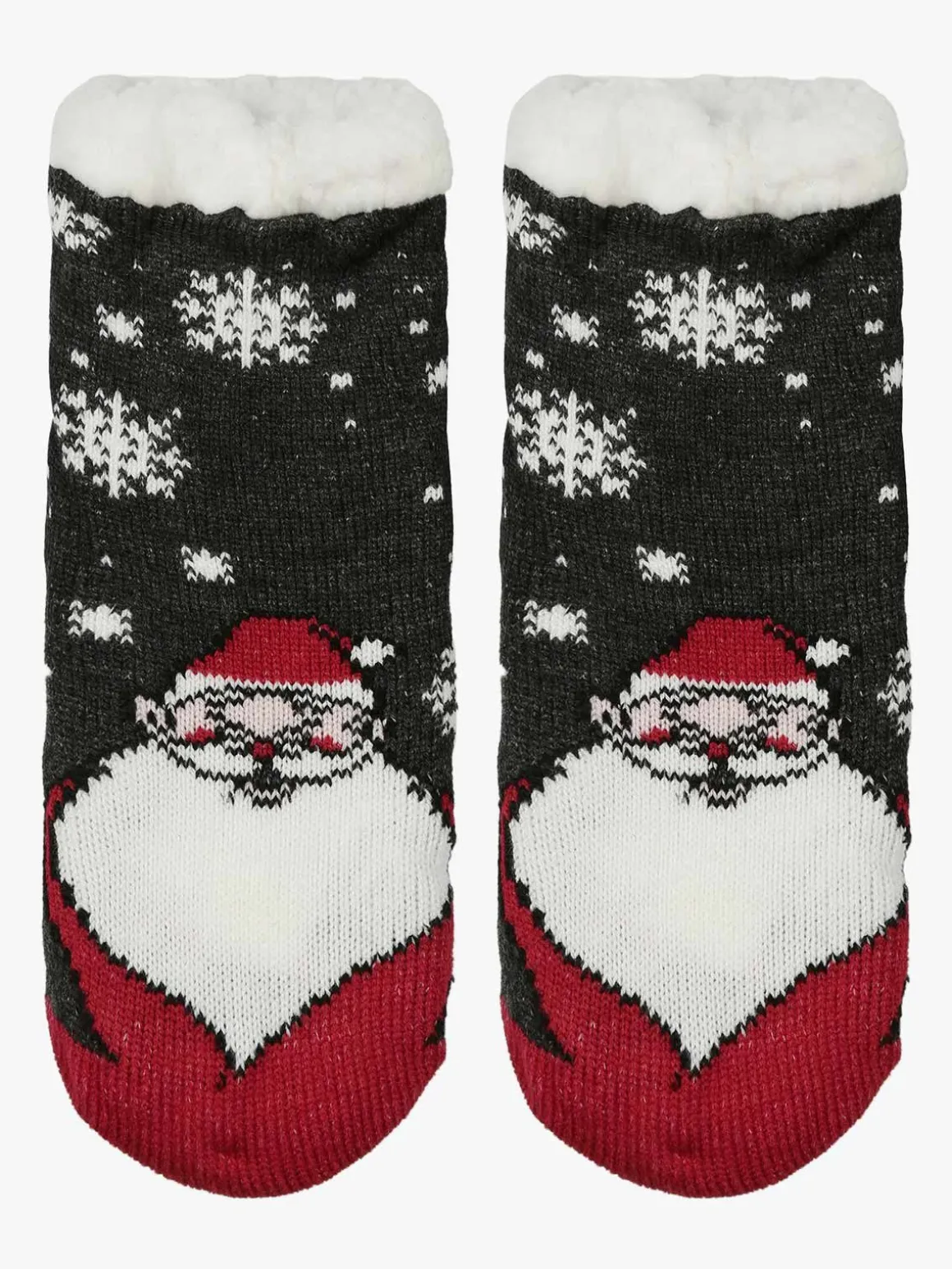 I Morbidosi Calze antiscivolo Natale da bambini con pelo interno
