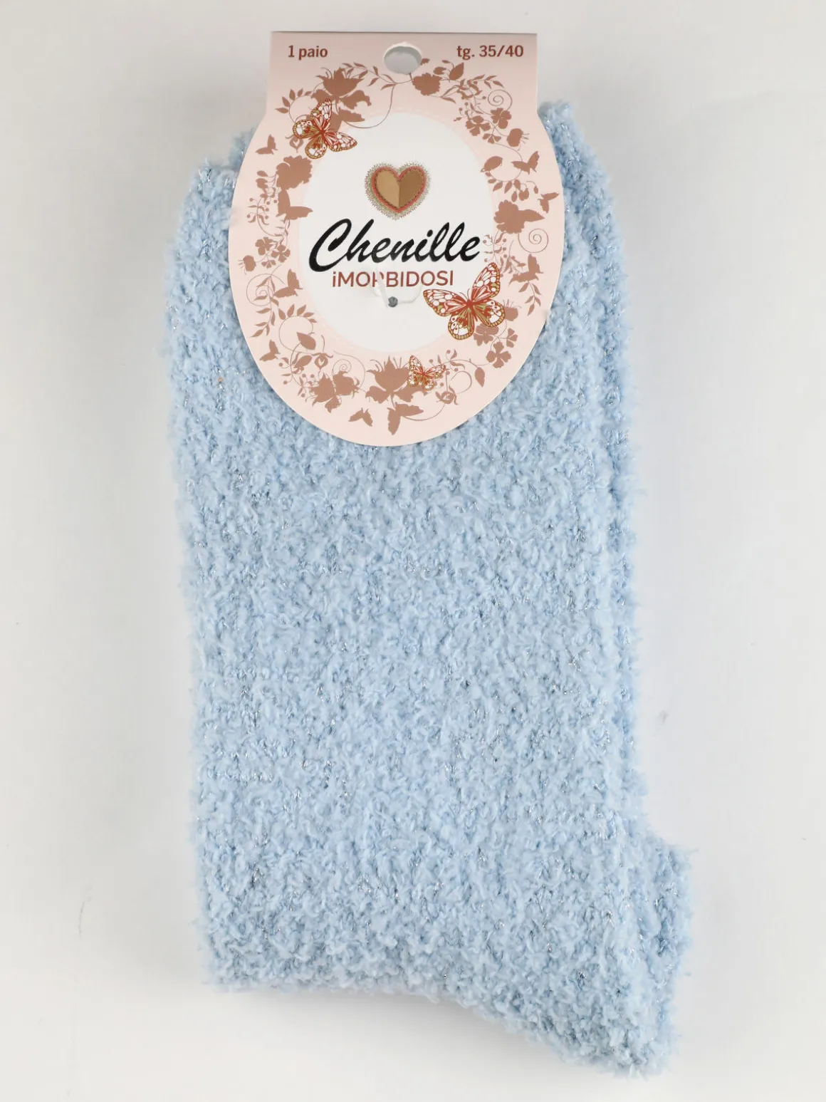 I Morbidosi Calze donna in ciniglia con lurex