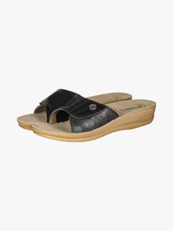 Inblu Ciabatte donna con cinturino a strappo - nero