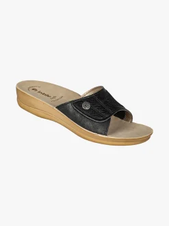 Inblu Ciabatte donna con cinturino a strappo - nero